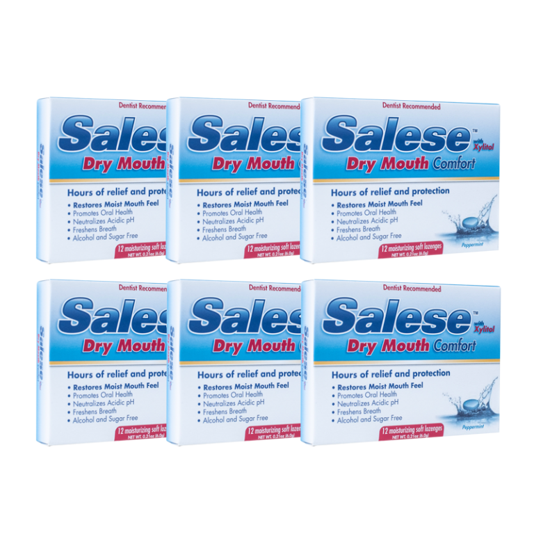 Salese Peppermint Soothing Dry Mouth Formulation (6 pack) Nuvora, Inc.